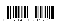 028400705721 Barcode