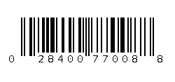 028400770088 Barcode