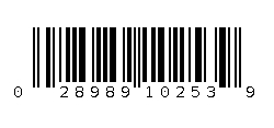 028989102539 Barcode