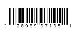 028989971951 Barcode