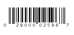 029000025967 Barcode