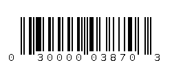 030000038703 Barcode