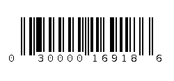 030000169186 Barcode