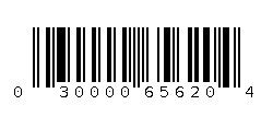 030000656204 Barcode