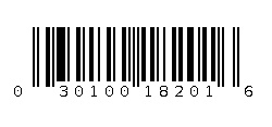 030100182016 Barcode