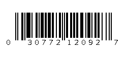 030772120927 Barcode