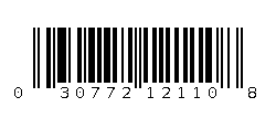 030772121108 Barcode