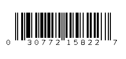 030772158227 Barcode