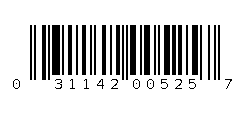 031142005257 Barcode