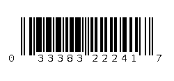 033383222417 Barcode