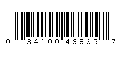 034100468057 Barcode