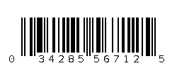 034285567125 Barcode