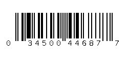 034500446877 Barcode