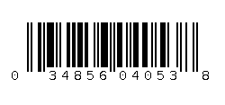 034856040538 Barcode