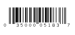 035000051837 Barcode