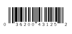 036200431252 Barcode
