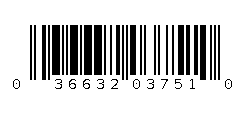 036632037510 Barcode