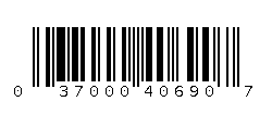 037000406907 Barcode