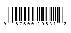 037600196512 Barcode