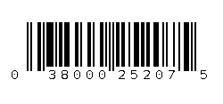 038000252075 Barcode