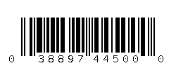 038897445000 Barcode