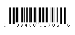 039400017066 Barcode