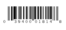039400018148 Barcode