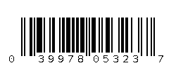 039978053237 Barcode