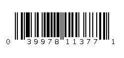 039978113771 Barcode