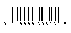 040000503156 Barcode