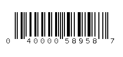 040000589587 Barcode