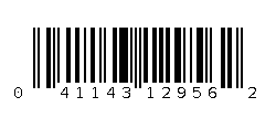 041143129562 Barcode