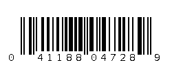 041188047289 Barcode
