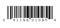 041196010954 Barcode