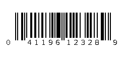 041196123289 Barcode