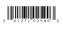 041271025903 Barcode