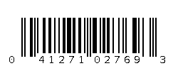 041271027693 Barcode