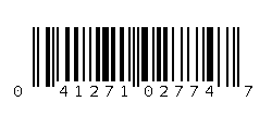 041271027747 Barcode