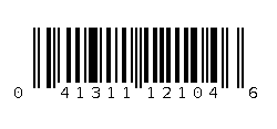 041311121046 Barcode