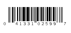 041331025997 Barcode