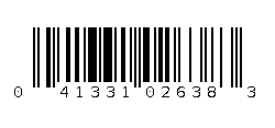 041331026383 Barcode