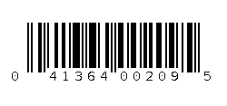 041364002095 Barcode