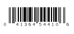 041364544106 Barcode