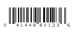 041449601236 Barcode