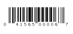 041565000067 Barcode