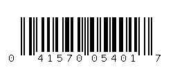 041570054017 Barcode