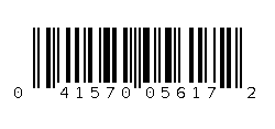 041570056172 Barcode