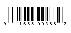 041633995332 Barcode
