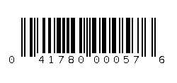 041780000576 Barcode
