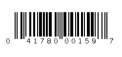 041780001597 Barcode